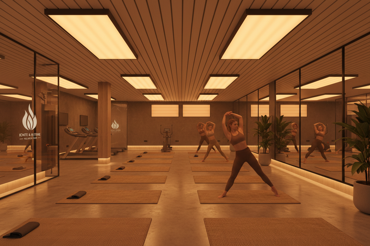 more of a gym with heat & infrared