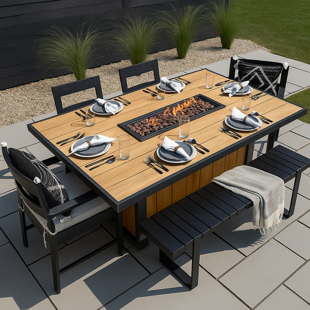 AuroraFlame Elevate 60" Fire Table